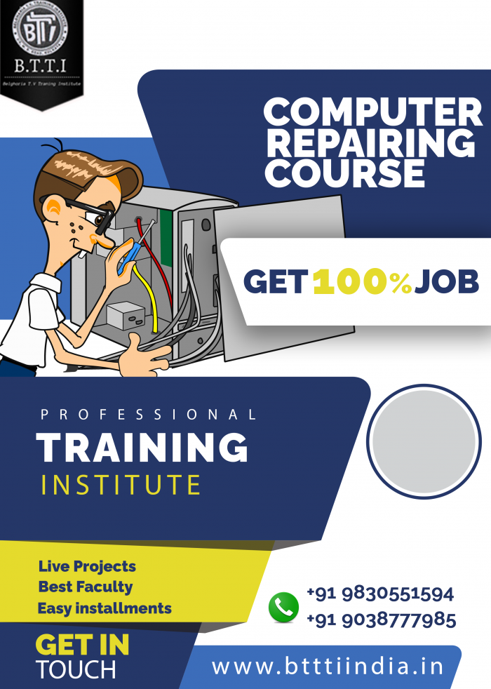 Hardware And Networking Computer Repairing Training Course In Kolkata
