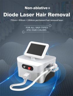 Three wavelength laser hair removal