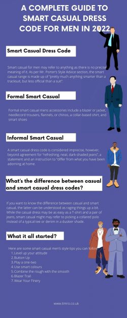 A Complete Guide To Smart Casual Dress Code For Men In 2022