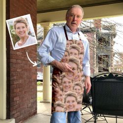 Custom Face Mash Apron Personalize Apron Gifts For Lover For Family