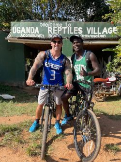 Bicycle tour around Entebbe