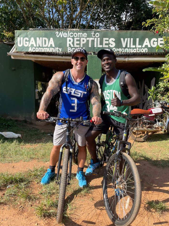 Bicycle tour around Entebbe