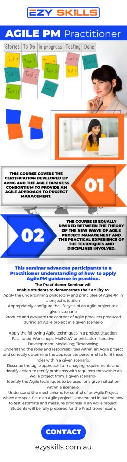 Get Certified With Agile PM Practitioner Courses At EZYskils!