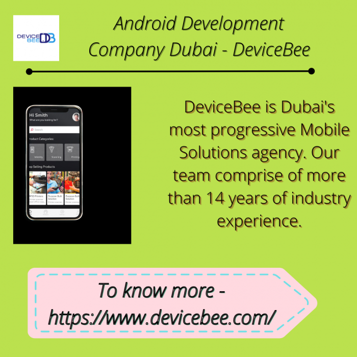 Android Development Company Dubai – DeviceBee