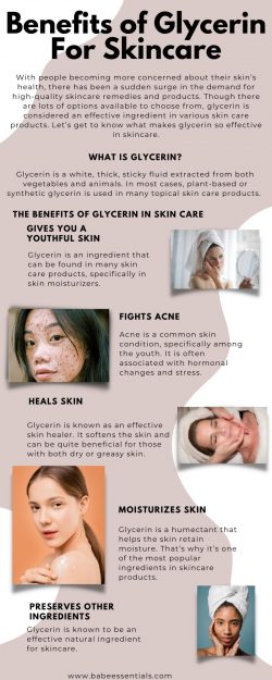 Benefits of Glycerin For Skincare