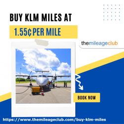 Buy KLM Airline Miles At 1.55¢
