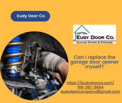 Can I fix or install the garage door opener?