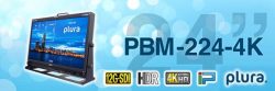 PBM-224-4K 24″ – Ultra Narrow Bezel Monitor
