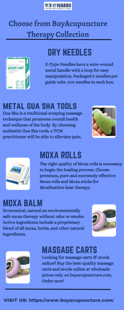 Choose from BuyAcupuncture Therapy Collection