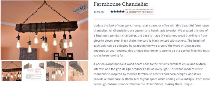 Country Chandelier Lighting