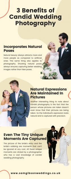 3 Benefits of Candid Wedding Photography