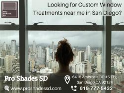 Are you looking for custom window treatments near me?
