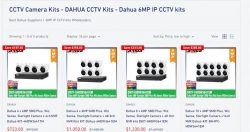 Dahua 6mp camera kits