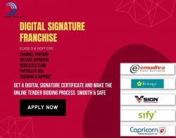 Digital signature franchise kolkata