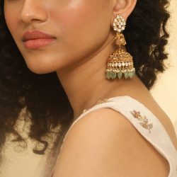 Online Silver Jhumka Earrings India