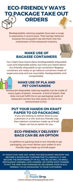 Eco-Friendly Ways To Package Take Out Orders