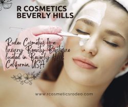 R cosmetics is a luxury beauty boutique located in Beverly Hills, California USA.
