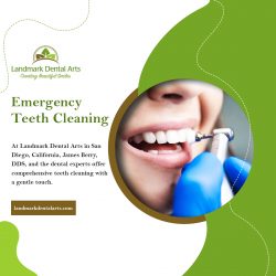 Get an Appointment for Emergency Teeth Cleaning – Landmark Dental Arts