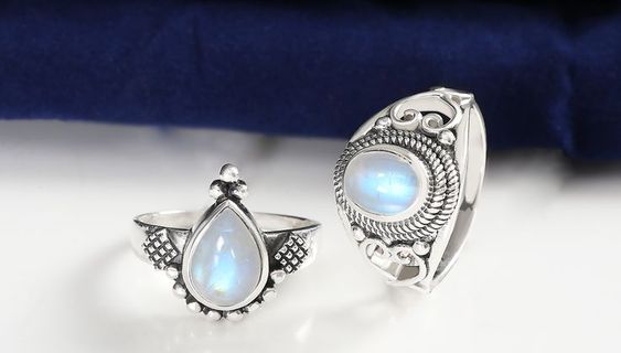 Buy Genuine Sterling Silver Moonstone Jewelry at Rananjay Exports