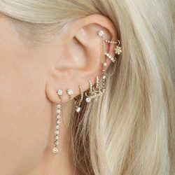 Shop Huggie Hoops Women Earrings Online UK | CM Jewellery Design