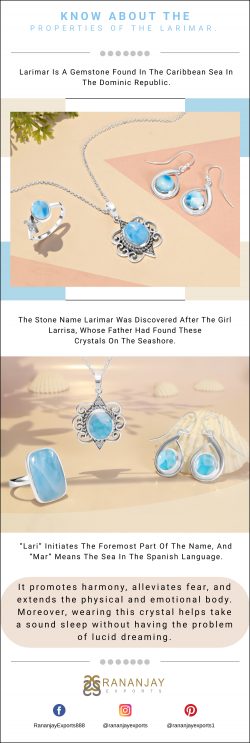 Know about the properties of the Larimar.