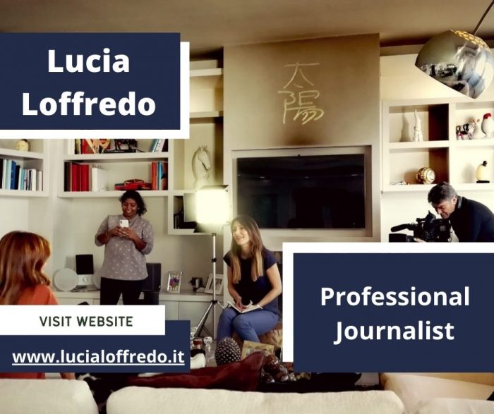 Lucia Loffredo Produces Reports on Current Affairs and Political Issues