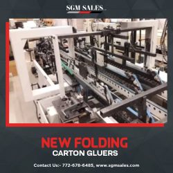New Folding Carton Gluers