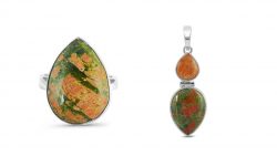Unakite Jewelry at wholesale price From Rananjay Exports
