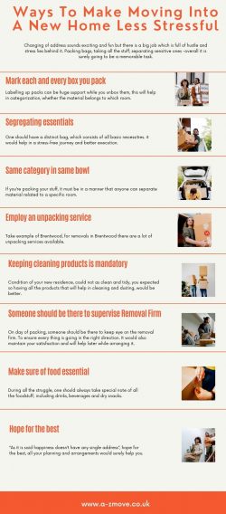 Ways To Make Moving Into A New Home Less Stressful