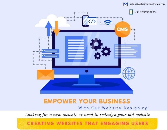 Empower your business with our website designing