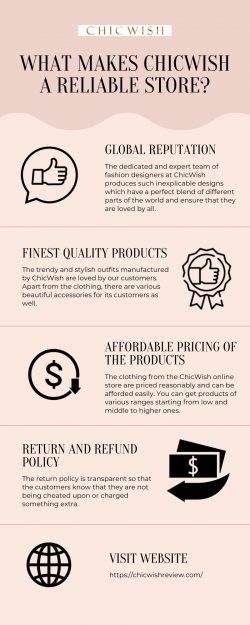 What makes ChicWish a reliable store?