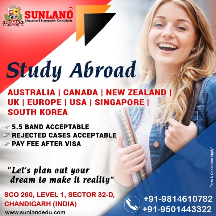 Study Abroad Visa options @sunlandedu