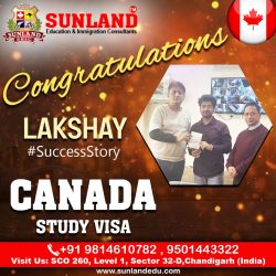 Canada Visa Success story from team 💁‍♂️ Sunland_Education_&_Immigration_Consultants