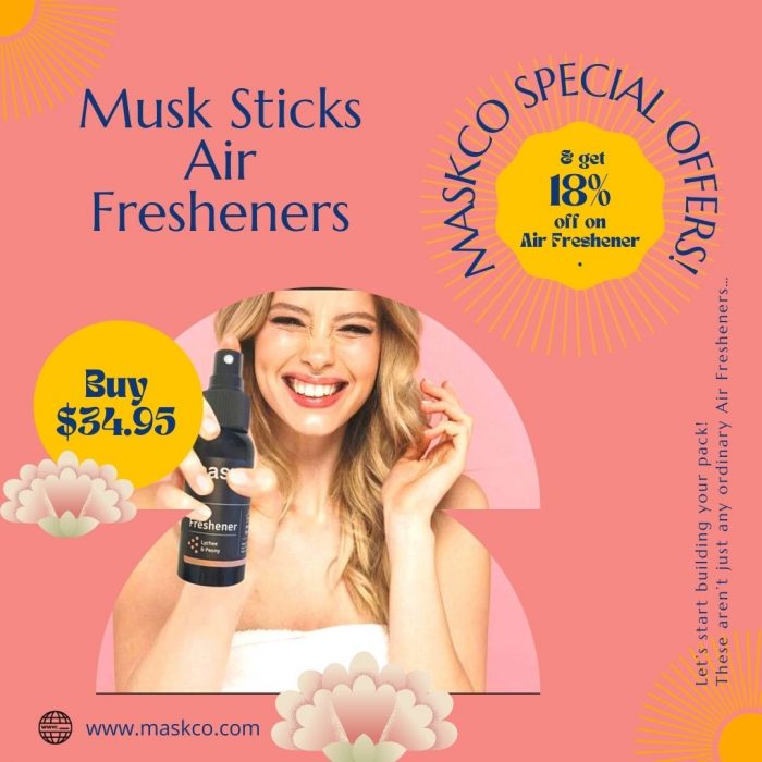 Musk Sticks Air Fresheners