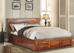 Find Sheesham Wood Bed Online Now