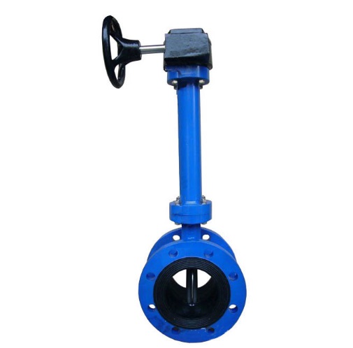 Extension Spindle Flange Butterfly Valve