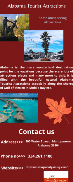 Some Alabama Tourist Attractions