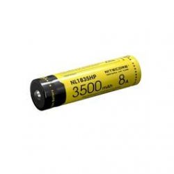 Nitecore 18650 genopladeligt batteri
