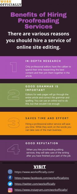 Benefits of Hiring Proofreading Services