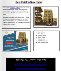 Best Hotel in New Digha PDF
