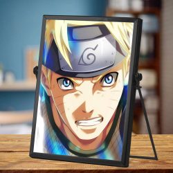 Anime Plaque Classic Celebrity Plaque Naruto by Anime Plaque with Black Frame