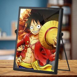 Anime Plaque Classic Celebrity Plaque One Piece by Anime Plaque with Black Frame