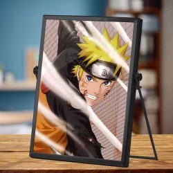 Anime Plaque Classic Celebrity Plaque Naruto Characters by Anime Plaque with Black Frame