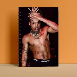 Xxxtentacion Spiral Bound Notebook Journal Diary Gift for Fans Arms Around You Notebook
