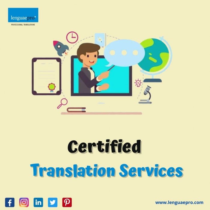 Certified translation services in Connecticut