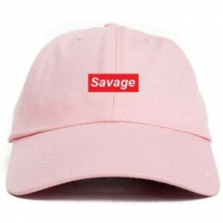 Savage Custom Unstructured Baseball “DAD HAT” – PINK