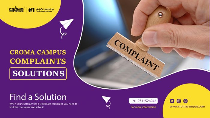 Croma Campus Complaints Reviews