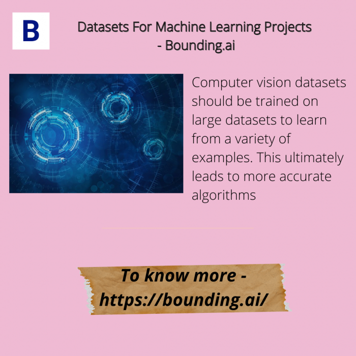 Datasets For Machine Learning Projects – Bounding.ai