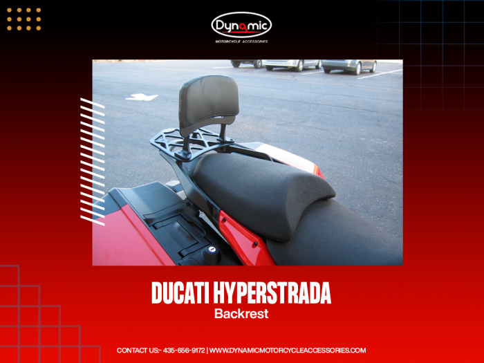 Ducati Hyperstrada Backrest