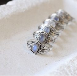 Buy Real Latest Design Sterling Silver Moonstone Jewelry